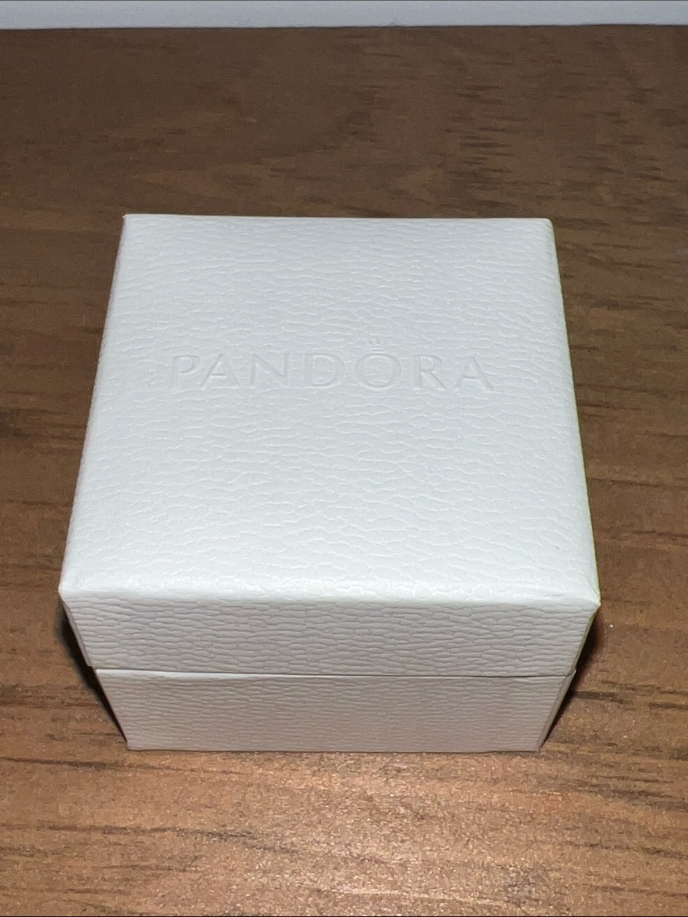 Pandora Authentic Retired White Marble-Effect Charm Bead - Picture 6 of 9
